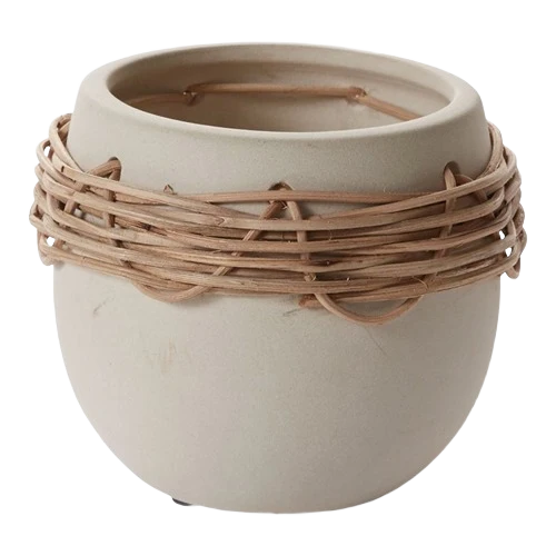 Long-Lasting Accent Decor 4.5 Off-White Lissome Pot Optimized