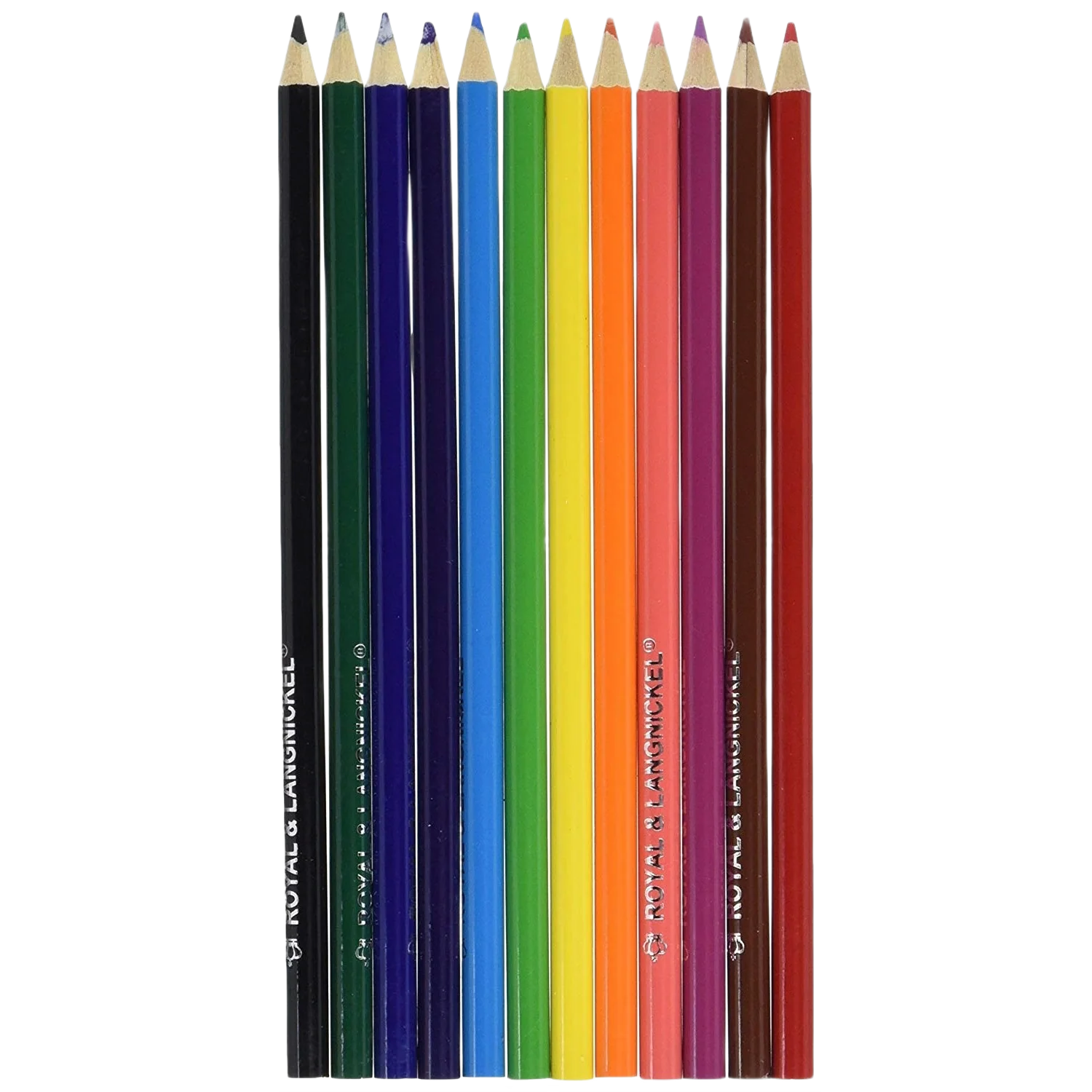 Professional Notions Royal Watercolor Pencils 12-Pack Enhanced