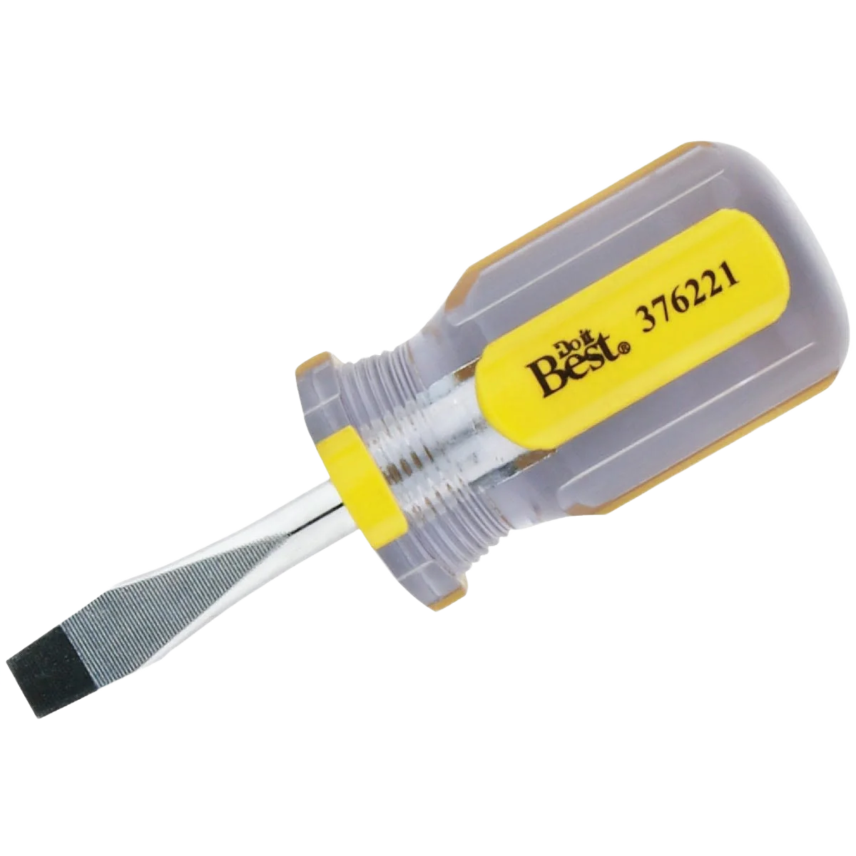 Official Do it 1 4 Slotted Stub Screwdriver 1-1 2 in. Blade Luxury