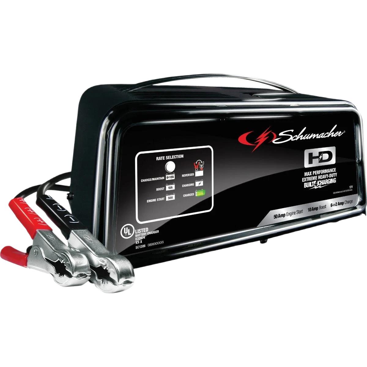 Minimalist Schumacher 12V Automatic Starter Battery Charger Contemporary