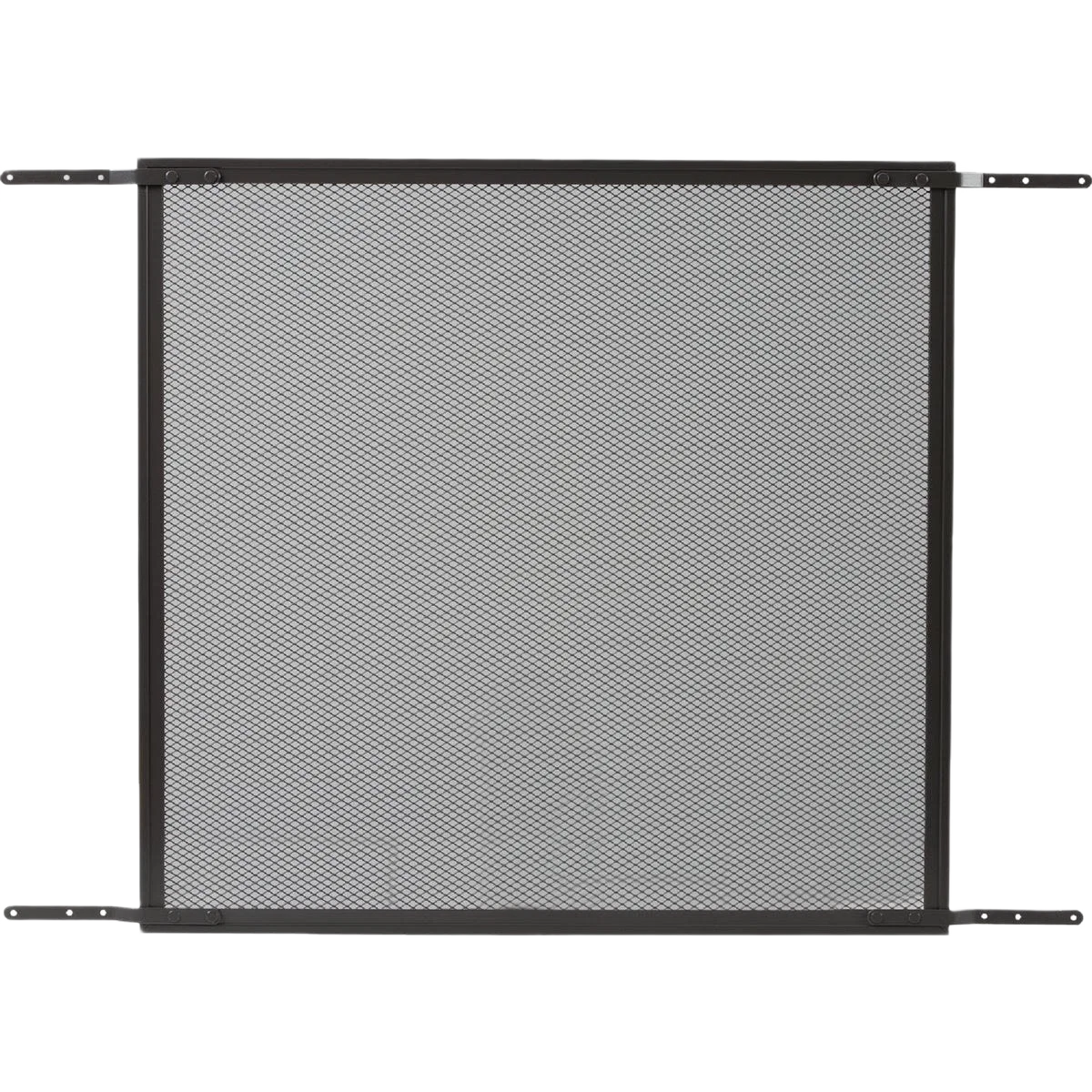 High-Grade Make-2-Fit 34.5 Ft. x 24 In. Aluminum Brown Door Grille for 36 In. Door Minimalist