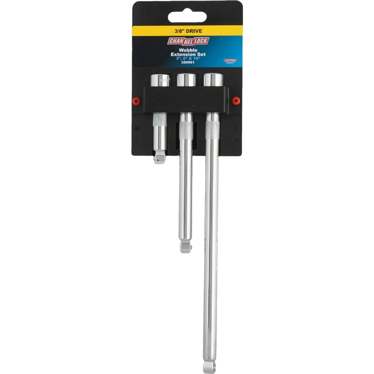 Professional Channellock 3 8 in. Drive Wobble Socket Extension Set 3-Piece Traditional