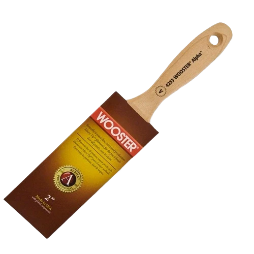 Advanced Wooster 2 in. Alpha Varnish Paint Brush Solid