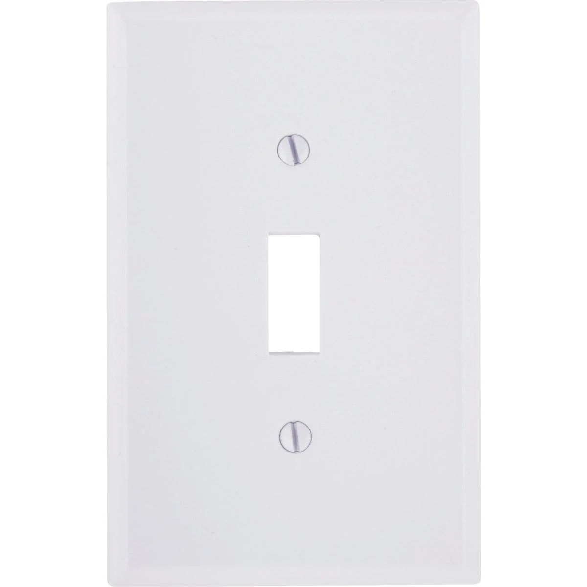 Smart Leviton 1-Gang Mid-Way Toggle Switch White Wall Plate High-End