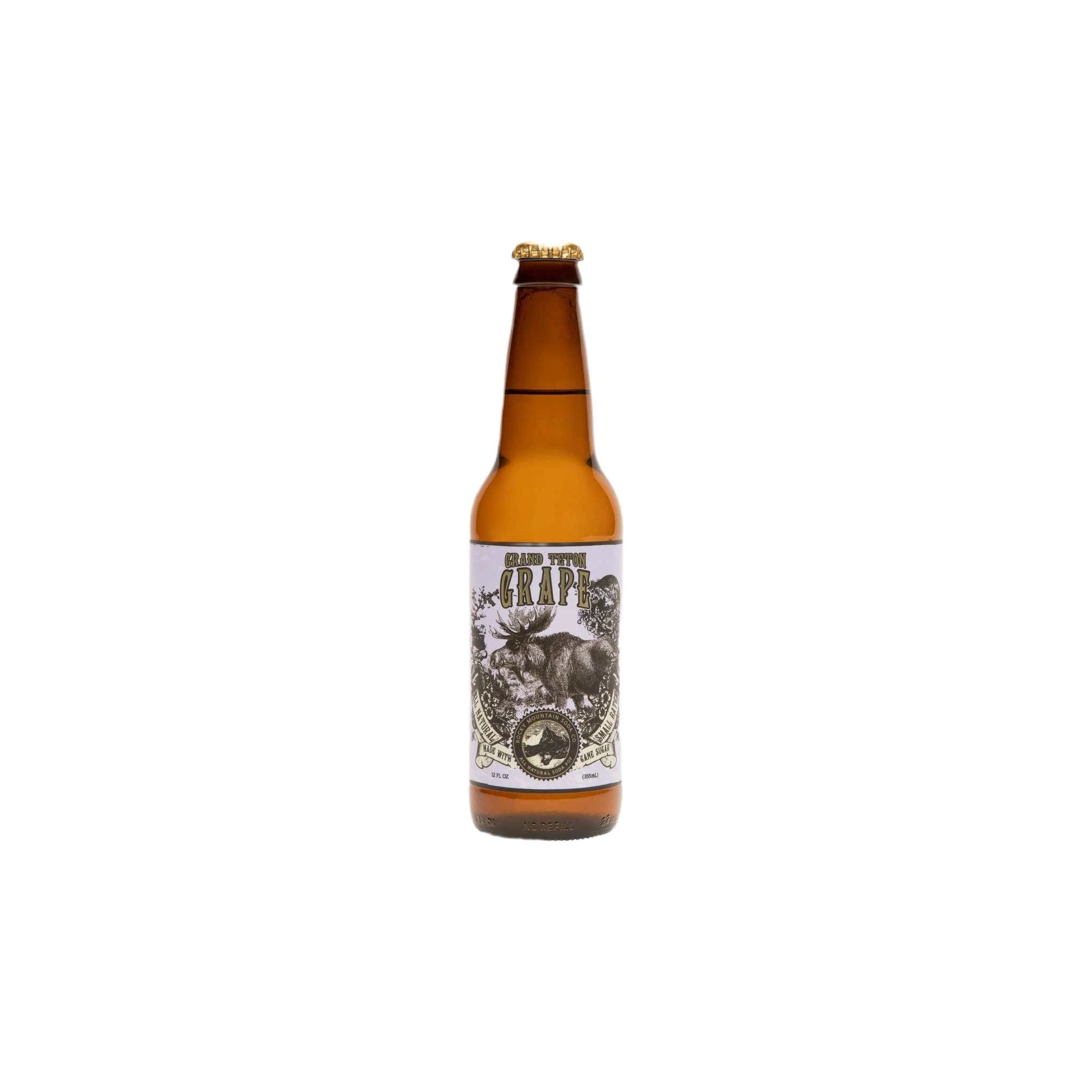 Functional Rocky Mountain Grand Teton Grape Soda 12 oz. High-End
