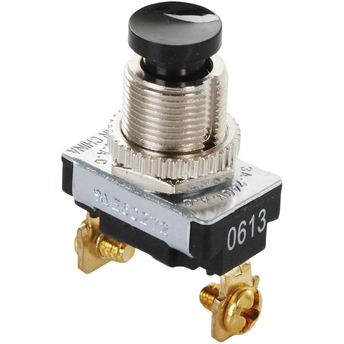 World-Class Gardner Bender 2-Terminal Push-Button Switch Recyclable