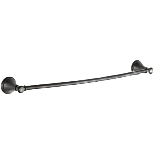 Trendy Delta Cassidy Venetian Bronze Towel Bar 24 in. Casual