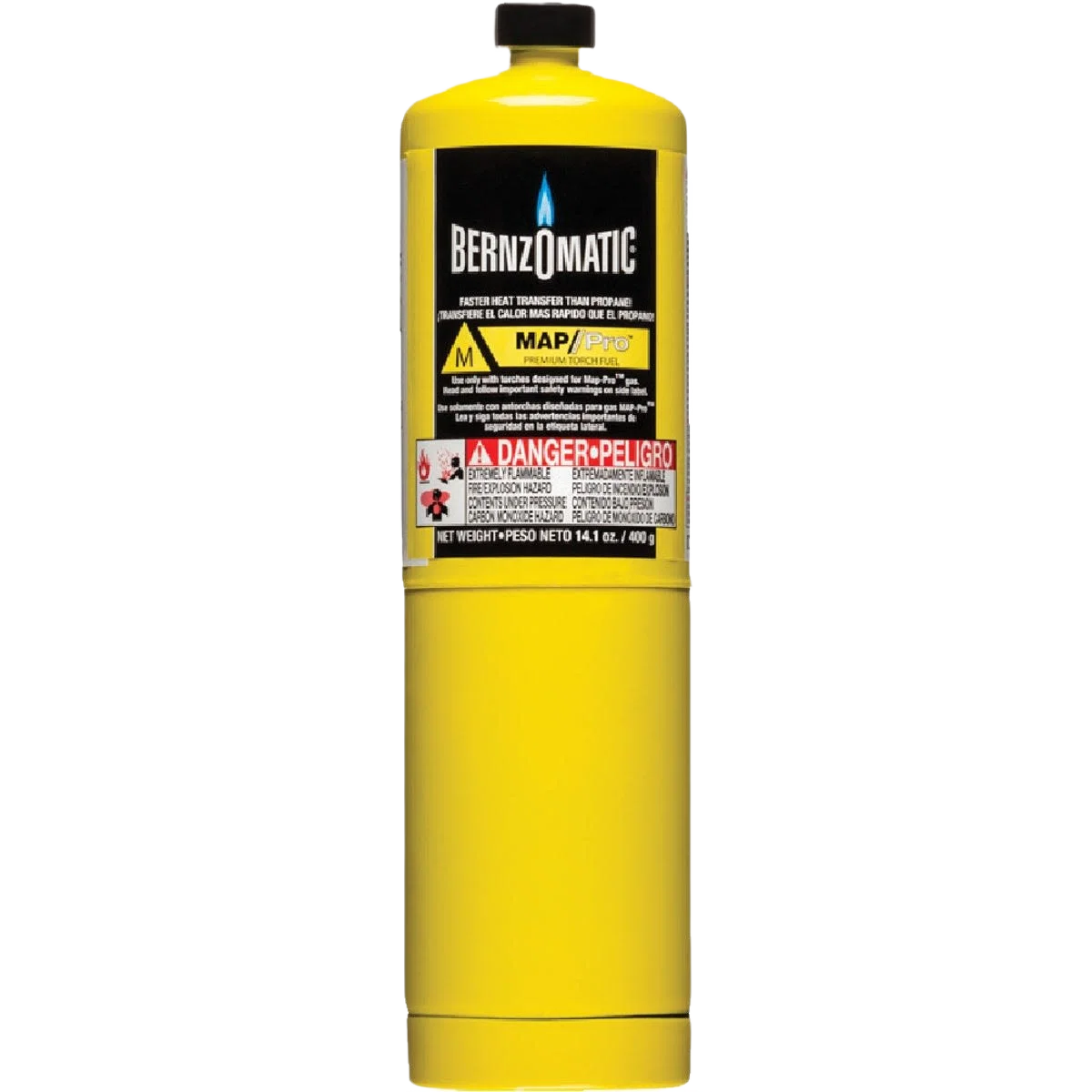 Dependable Bernzomatic Map-Pro MAPP Gas Original Design