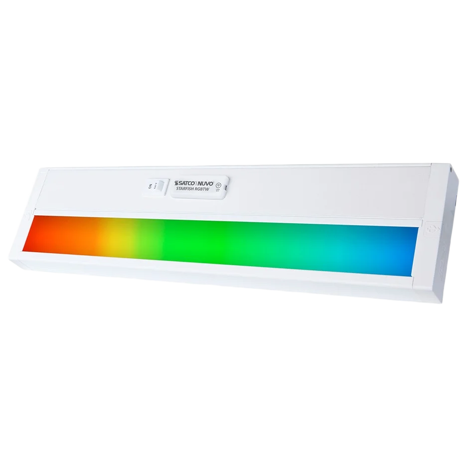 User-Friendly Satco Wi-Fi 14 LED RGB Tunable White Smart Under Cabinet Light Environmentally Friendly