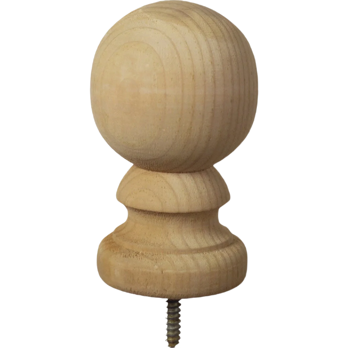 Outstanding ProWood 3-9 16 in. x 5-3 8 in. Treated Wood Ball Post Cap Minimalist