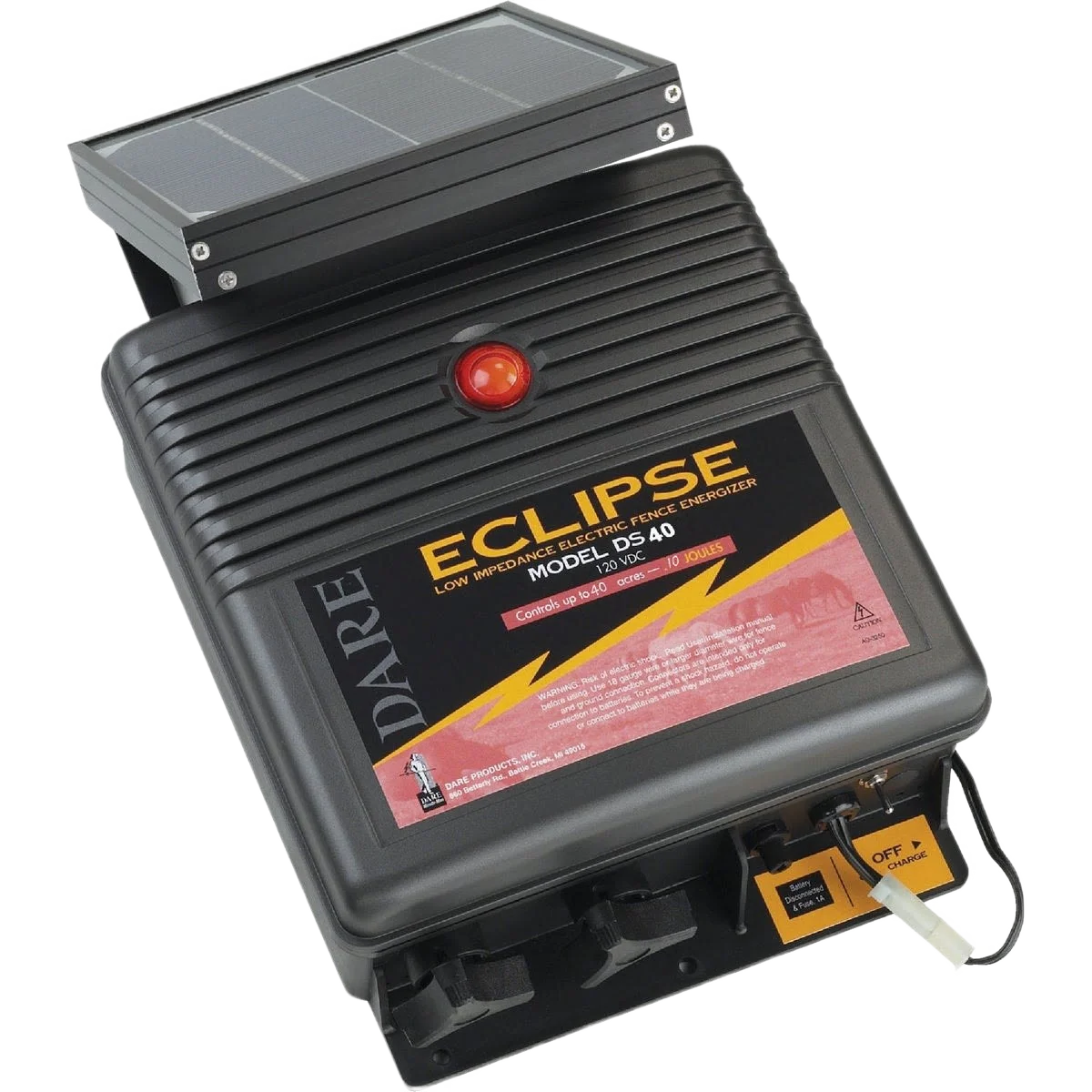 Prestigious Dare Eclipse Solar Electric Fence Charger Top-Quality