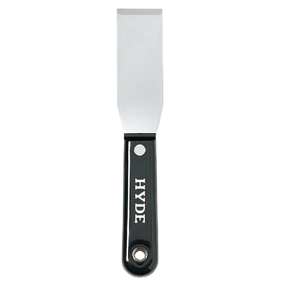 Durable Hyde Black Silver Stiff Chisel Professional Putty Knife 1-5 16 in. Prestigious