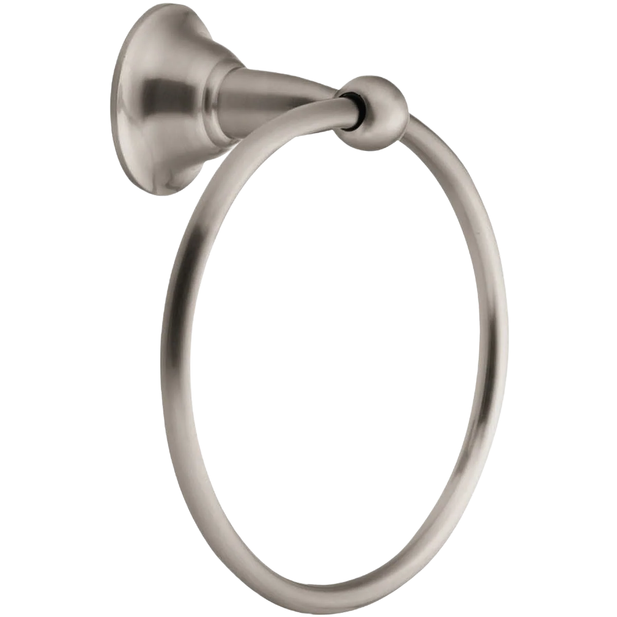 Expertly Made Moen Sage Brushed Nickel Towel Ring Excellent