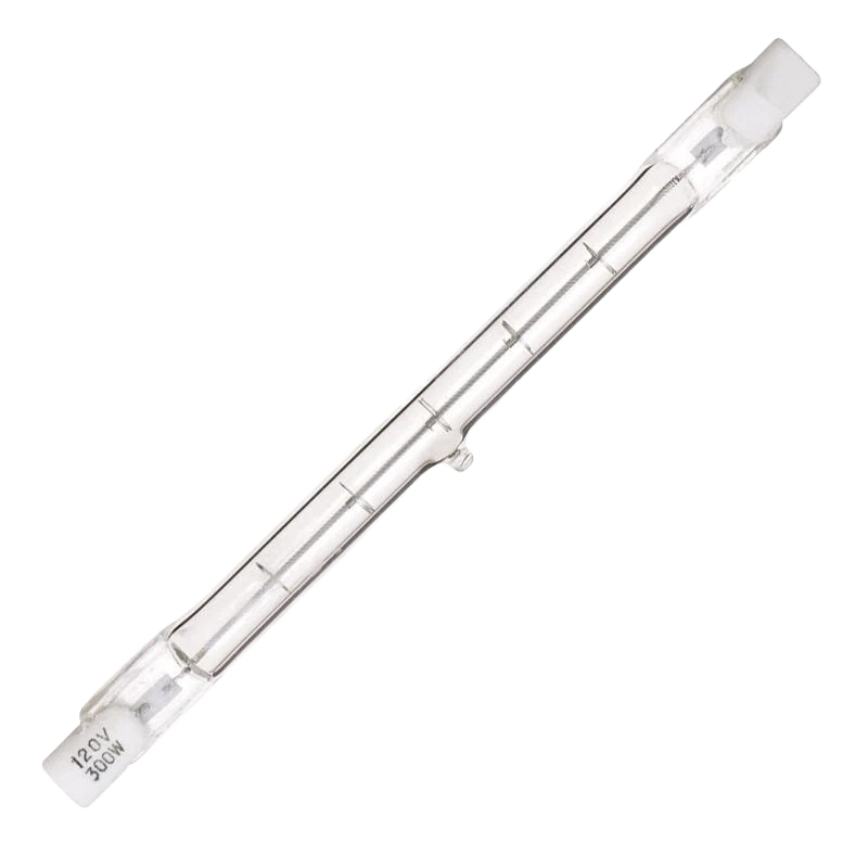 Lightweight Satco 150 Watt T3 Double End Halogen Light Bulb Recyclable