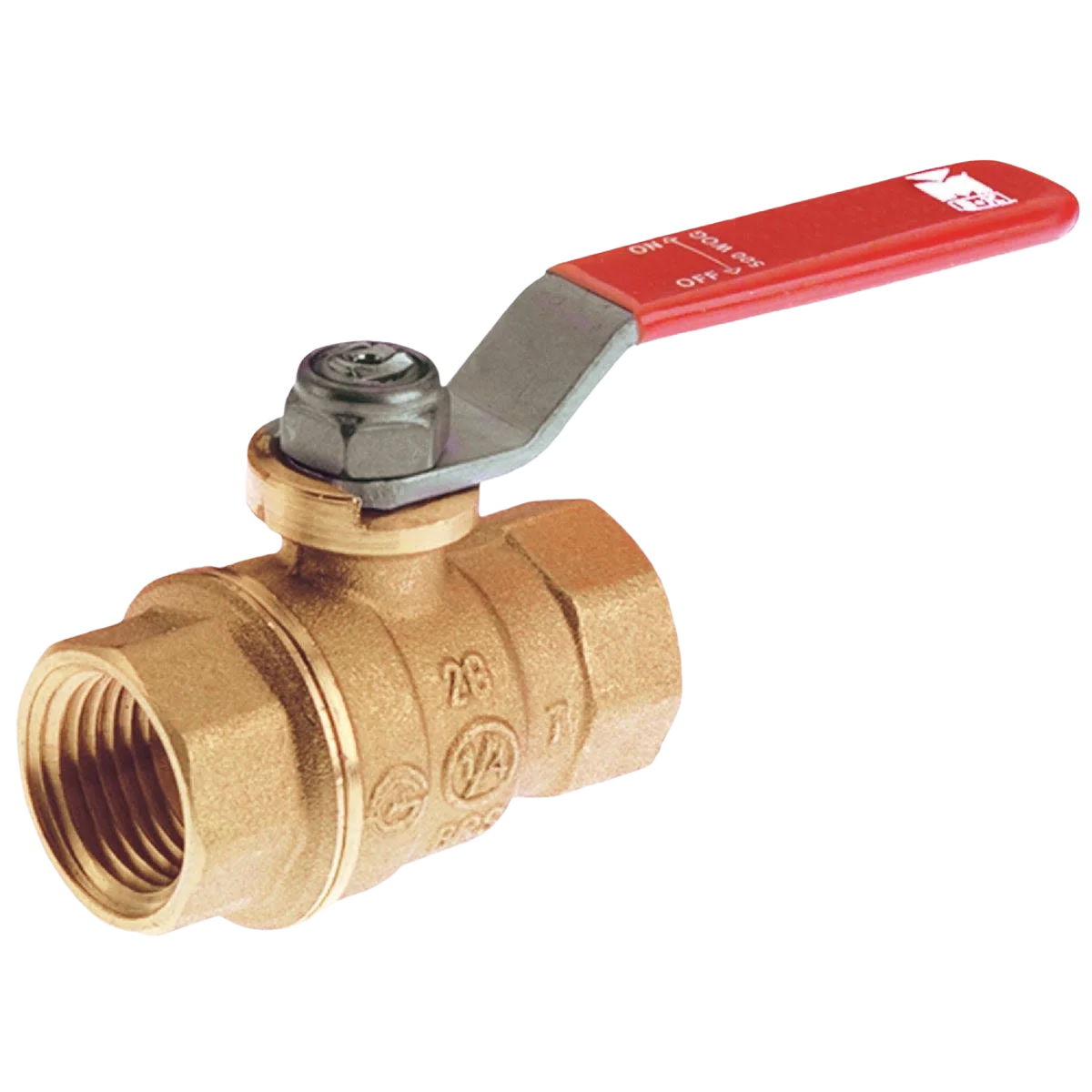Smooth ProLine 3 8 In. FIP Forged Brass Full Port Ball Valve Smart