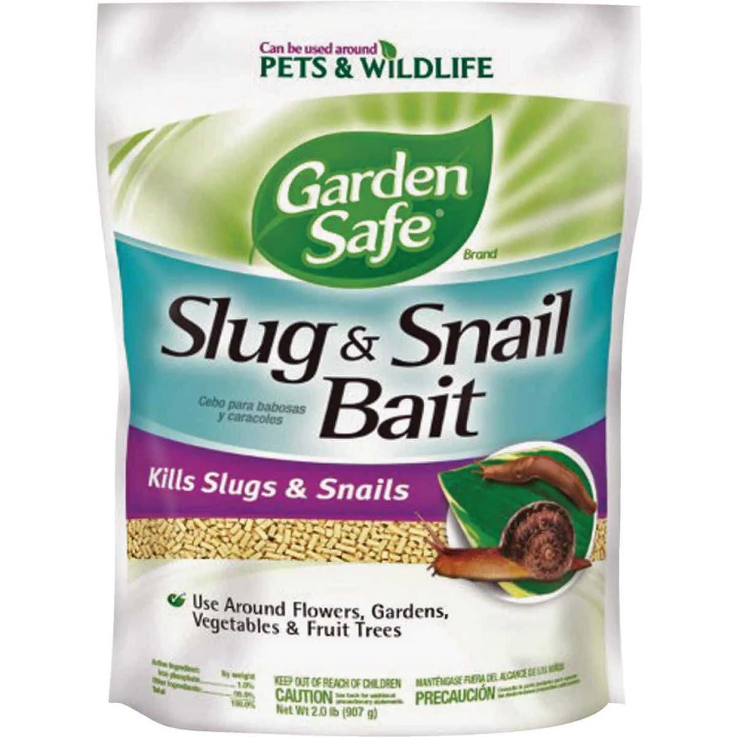 Carefully Designed Garden Safe Slug Snail Bait Killer 2 lb. Effective