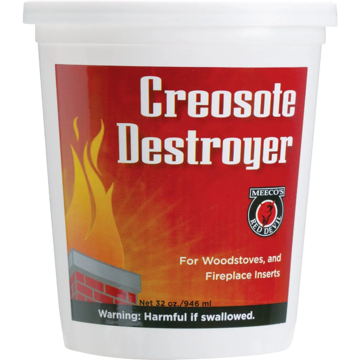 Outstanding Meeco’s Red Devil Powdered Creosote Remover 2 lb. Smooth