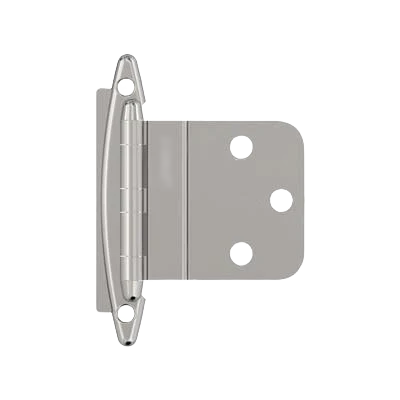 Responsible Amerock 3 8 Inset Non-Self-Closing Face Mount Polished Chrome Cabinet Hinge Official