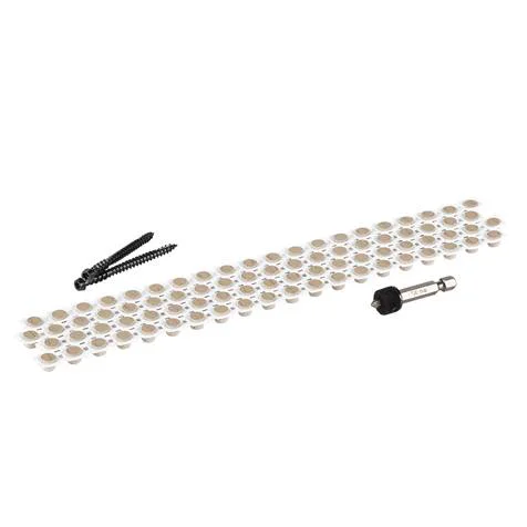Fashionable TimberTech 100 SF Collated Cortex Fastener Screws For AZEK French White Oak World-Class