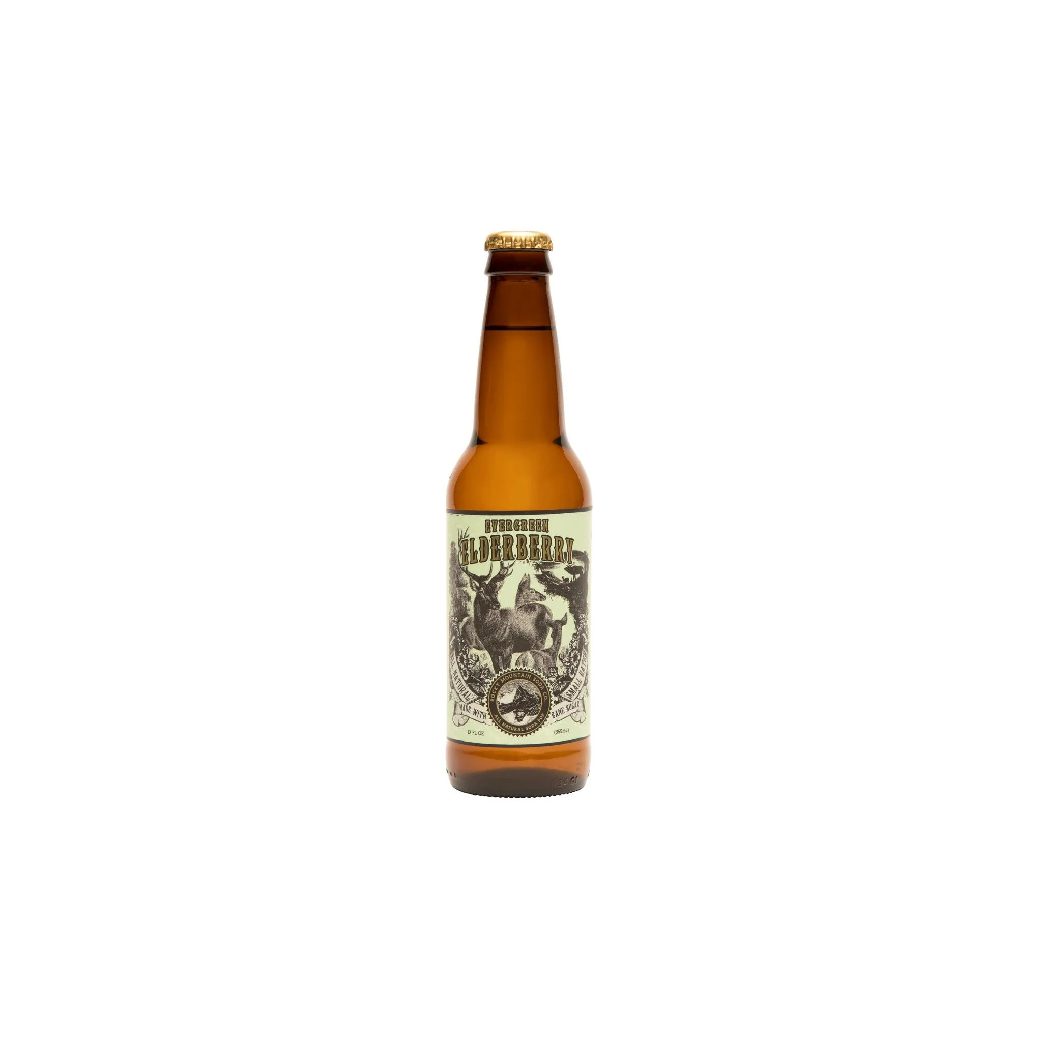 Minimalist Rocky Mountain Elderberry Soda 12 oz. Specialty