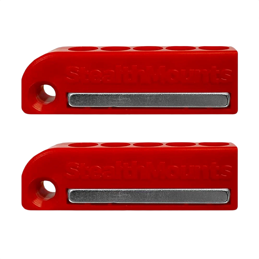 Organic StealthMounts Red Milwaukee M12 Bit Holder 2-Pack Exceptional