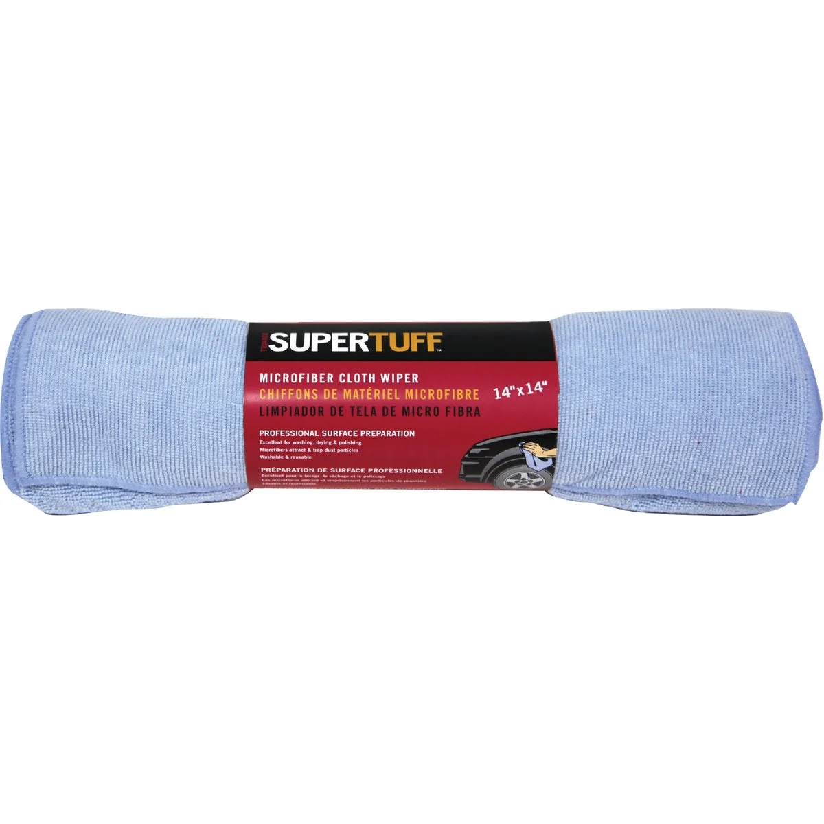 Contemporary Trimaco SuperTuff 14 In. Microfiber Cleaning Cloth 8-Pack Sustainable