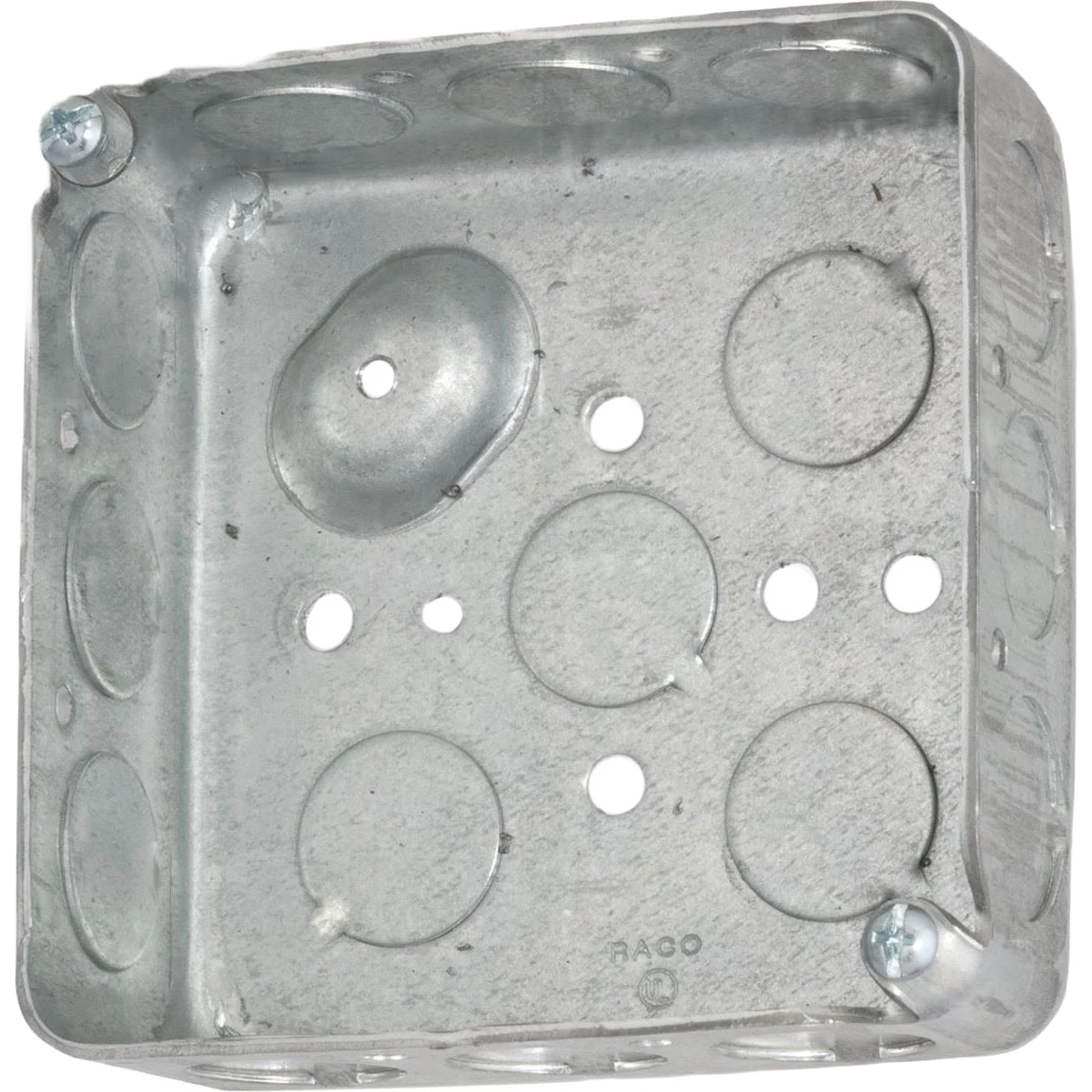 Powerful Southwire Screw-On 4 x 4 Drawn Steel Square Box Optimized