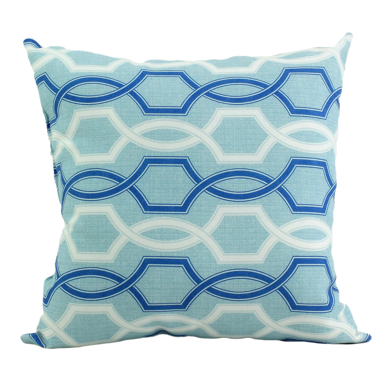 Trendy Casual Cushion 15 Square Pillow Cestina Carribbean Trusted