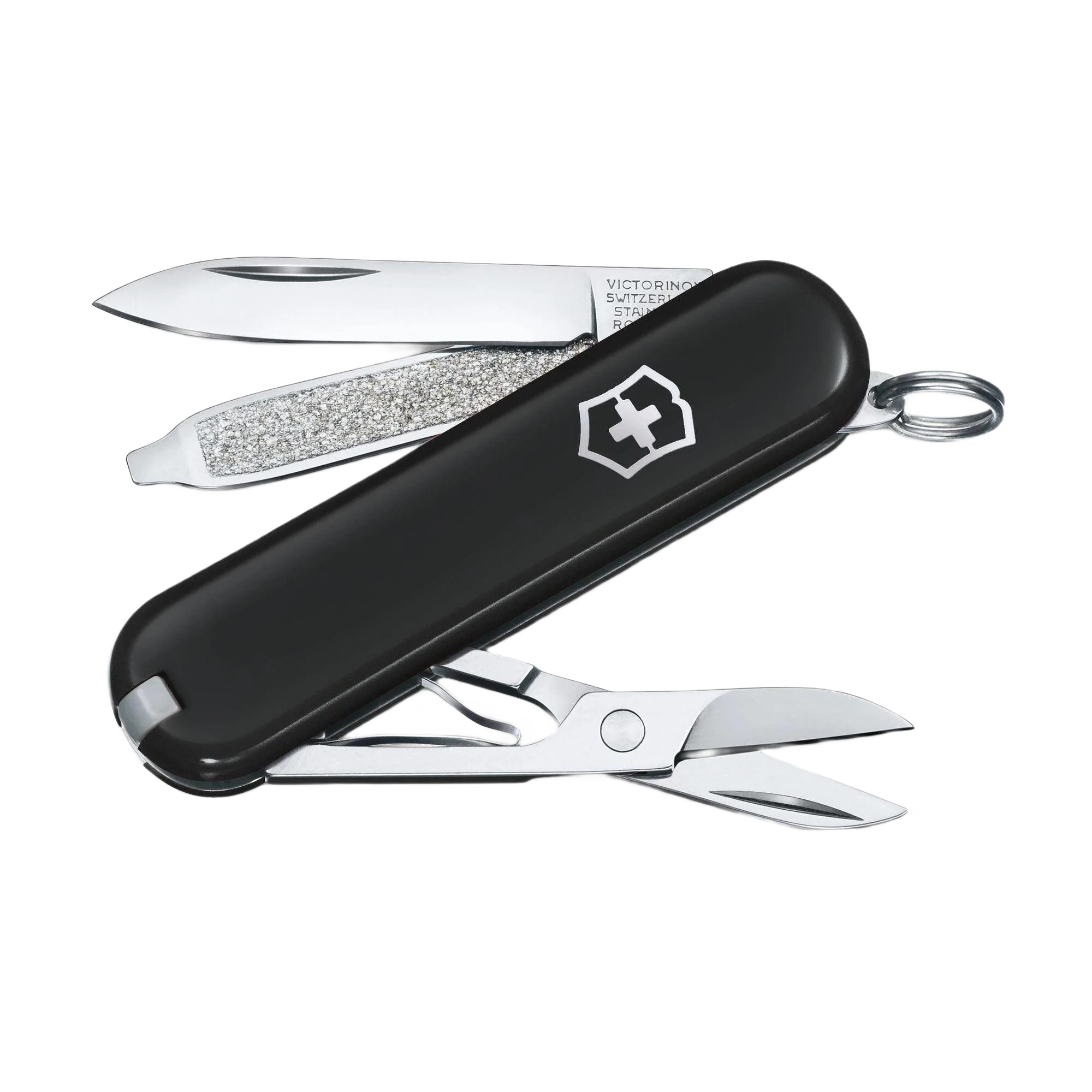 Clean Victorinox Swiss Army Classic SD Pocket Knife Dark Illusion Exclusive