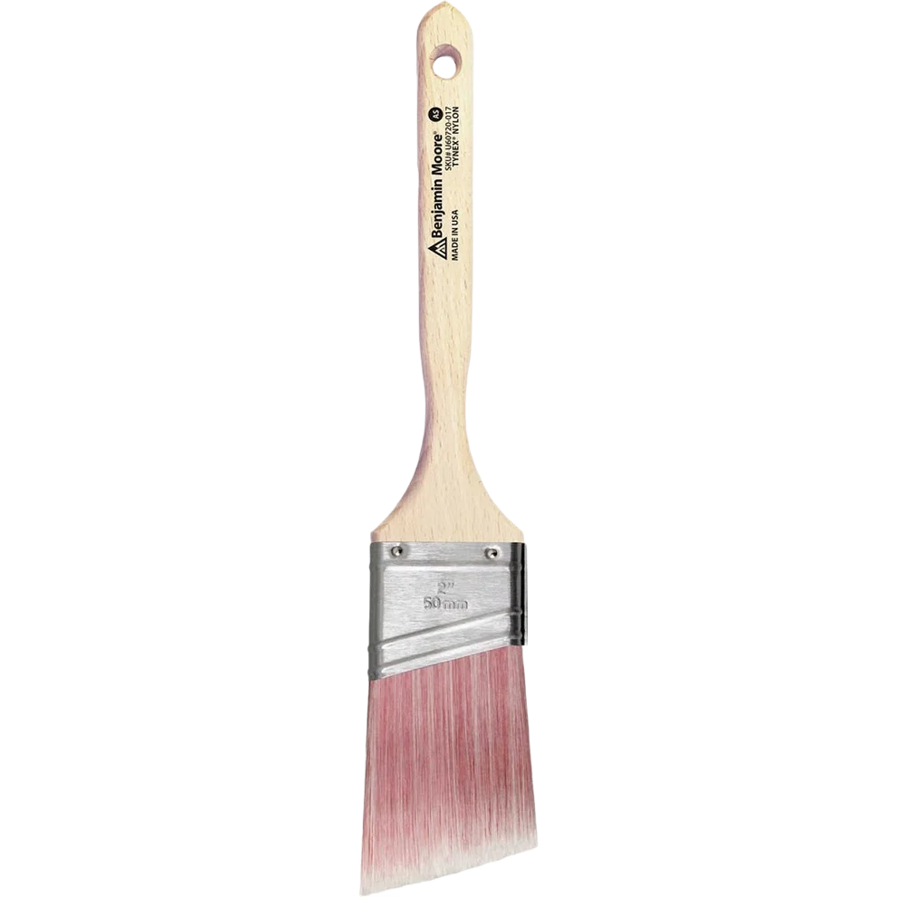 Expertly Made Benjamin Moore 2-In. Soft Blend Tynex Nylon Angle-Sash Paint Brush Premium Material