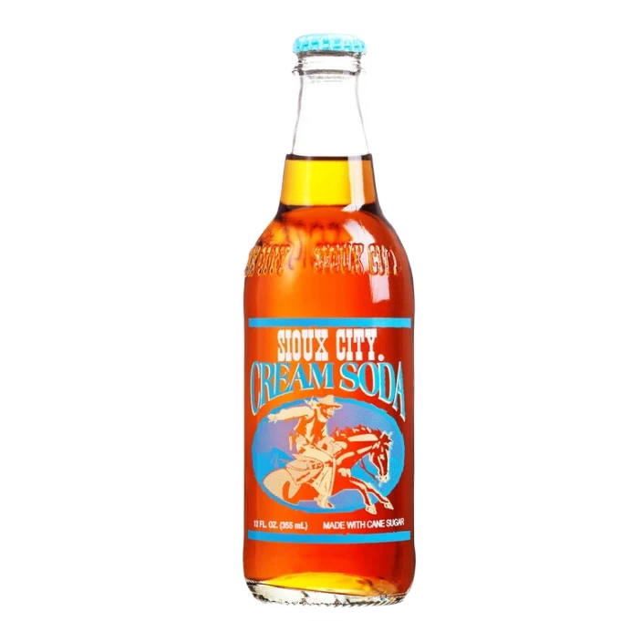 Breathable Sioux City Cream Soda 12 oz. First-Class