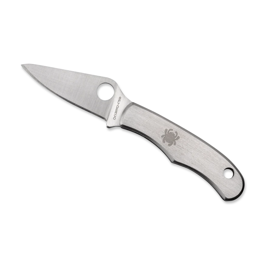 Sophisticated Spyderco Bug™ Stainless Steel Knife with PlainEdge High-Performance