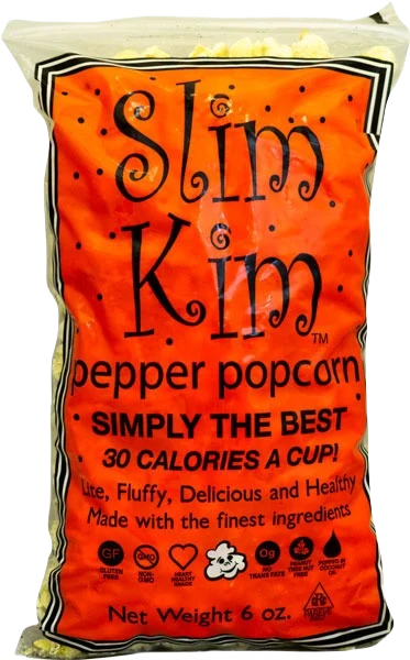 Breathable Slim Kim Pepper Popcorn 6 oz. Comfortable