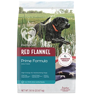 Next-Generation Exclusive Red Flannel Prime Formula Dry Dog Food 50 lb. User-Friendly