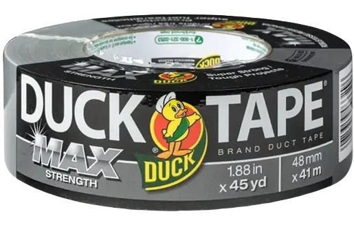 Breathable Shurtape Brands Duck Max Strength Duct Tape 1.88 x 45 yd High-Quality