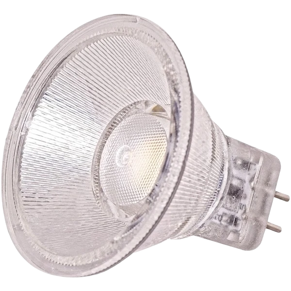 High-Grade Satco 1.6 Watt LED MR11 3000K G4 Base Light Bulb Modern