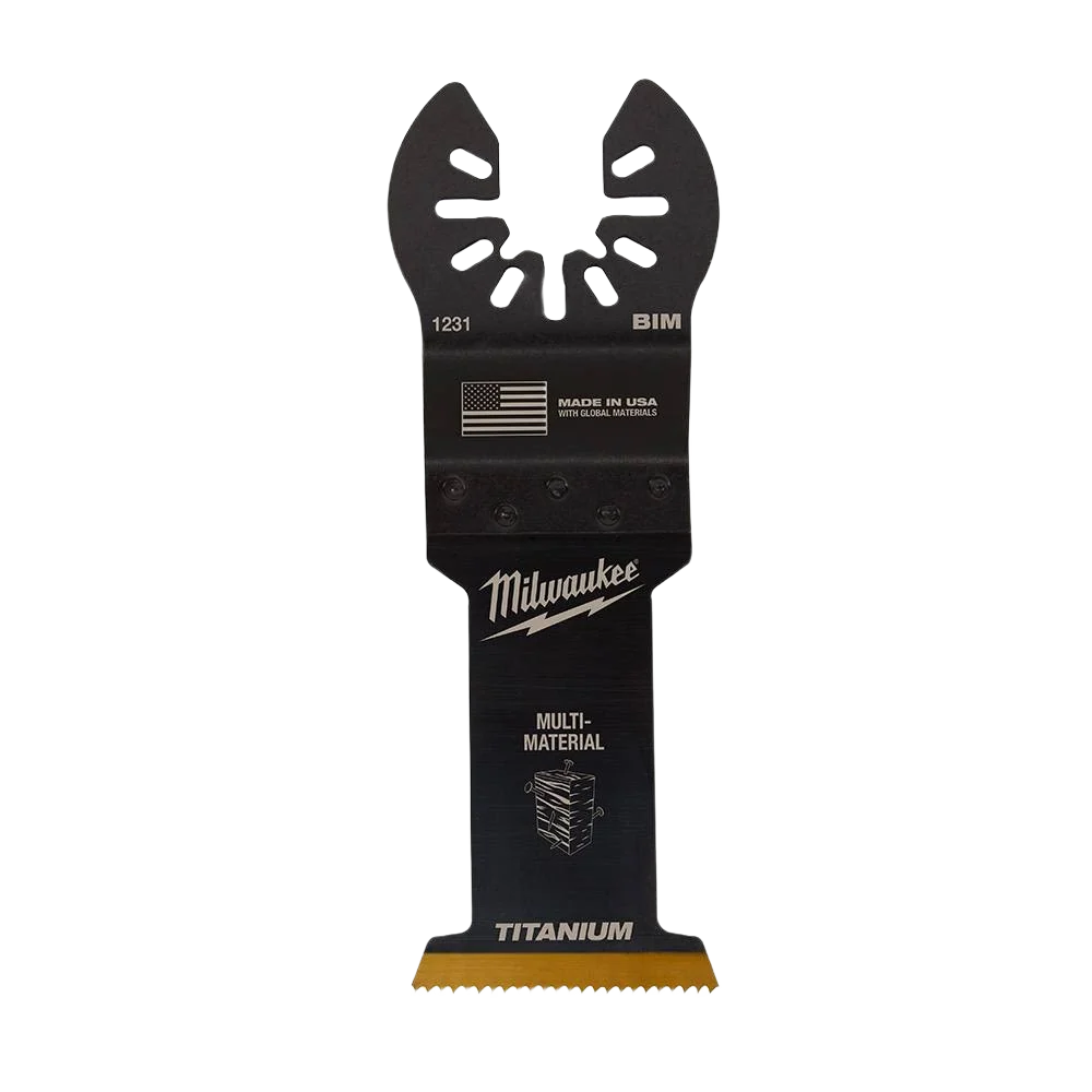 Sustainable Milwaukee OPEN-LOK™ 1-3 8 Bi-Metal Multi-Material Blade Solid