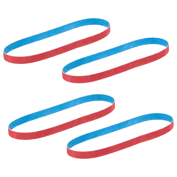 Lightweight Milwaukee 1 2 x 18 60 Grit Bandfile Belts – 4 pack Breathable