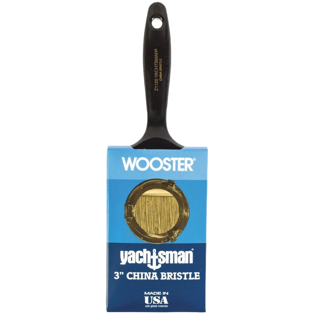 Next-Generation Wooster Yachtsman Varnish White China Paint Brush 3 in. Sustainable