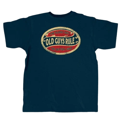 Classic Old Guys Rule Men’s XL Older I Get Shirt Verified