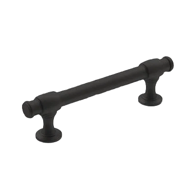 Prestigious Amerock Winsome 3-3 4 Center-to-Center Matte Black Cabinet Pull Comfortable