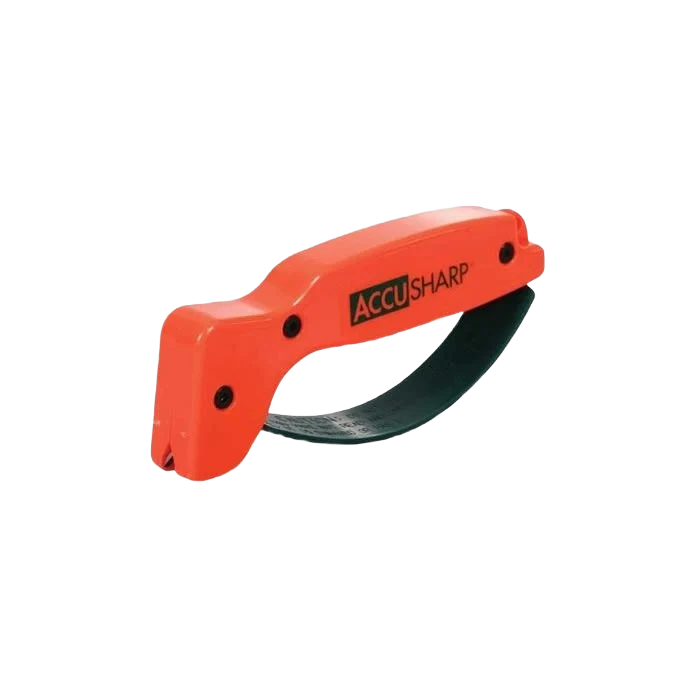 Easy-to-Use AccuSharp Blaze Orange Sharpener Recyclable