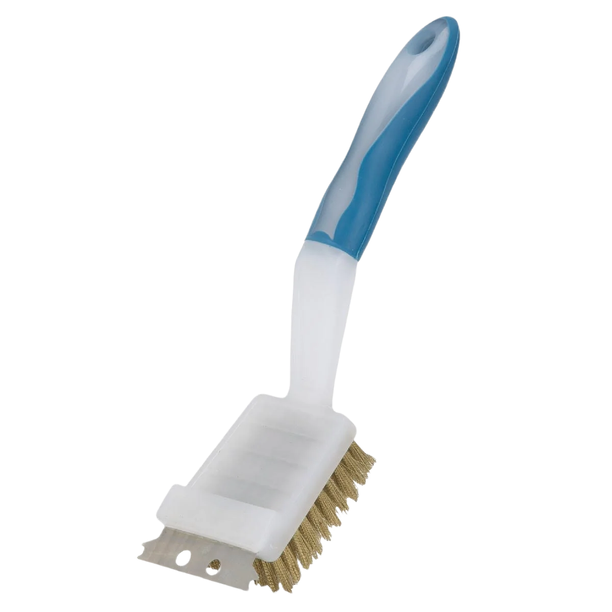 Do it Crimped Brass Bristles Barbeque Grill Cleaning Brush 11.4 in. Unique