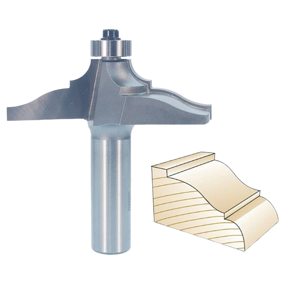 Consistent Whiteside 3298 Classical Ogee Table Edge Bit 1 2 in. SH x 1 in. PW Outstanding