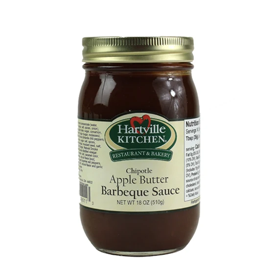 Fast Hartville Kitchen Chipotle Apple Butter Barbeque Sauce 18 oz. Exclusive
