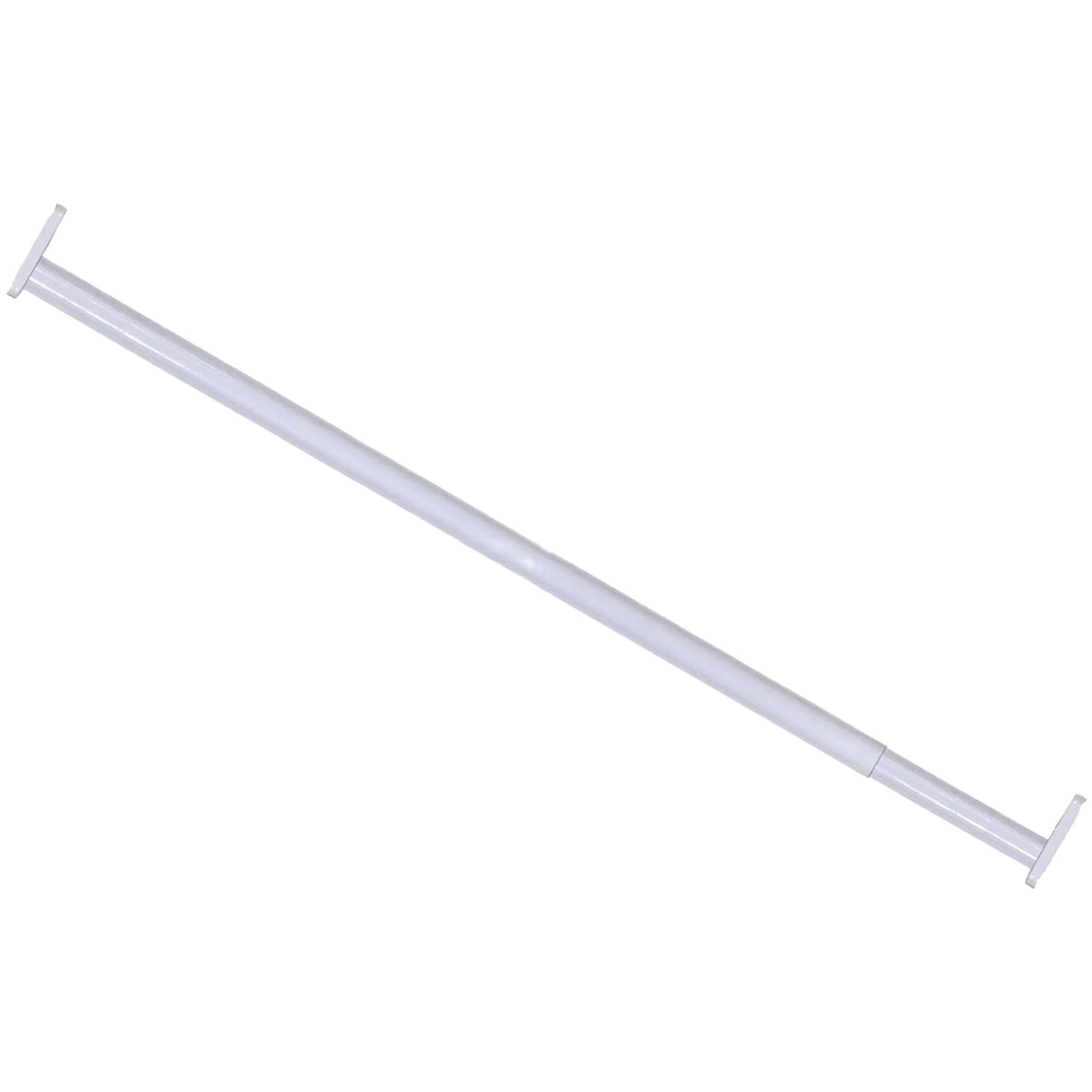 Dependable Hillman 72 To 120 Adjustable Closet Rod – 1 Diameter – White Finish Professional