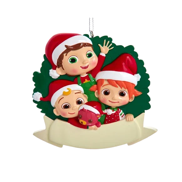 High-Quality Kurt S. Adler Personalized Christmas Cocomelon Ornament Outstanding