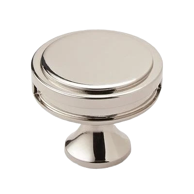 Flexible Amerock Oberon 1-3 8 Diameter Polished Nickel Cabinet Knob Trendy