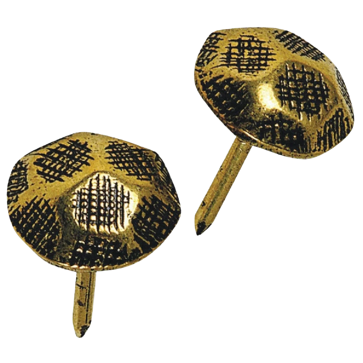 Safe Anchor Wire Corp Hammer Head Antique Brass Furniture Nails 25-Ct Exclusive