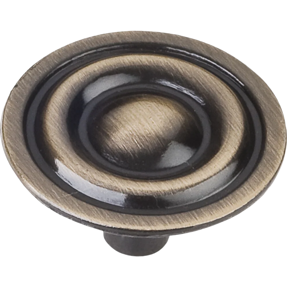 Versatile Hardware Resources 1-5 16 In. Kingsport Knob Brushed Antique Brass Expertly Made